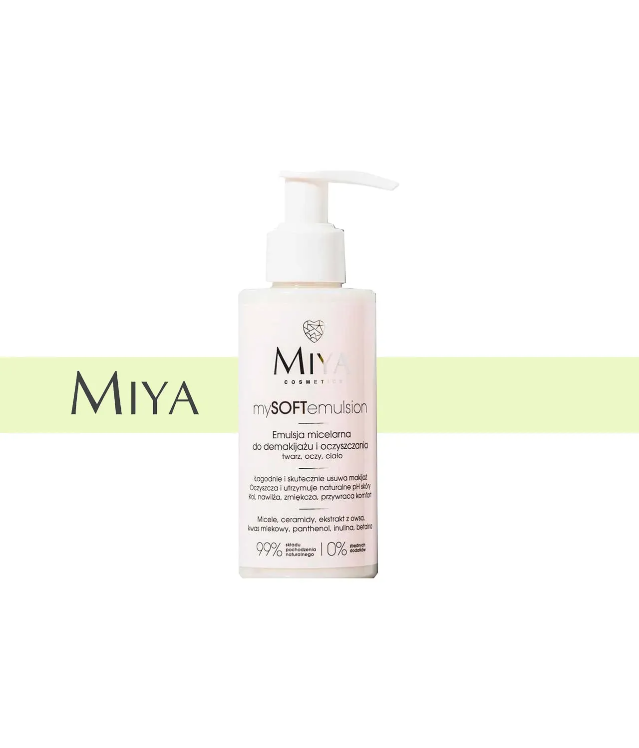 Emulsion micelar desmaquillante mySOFTemulsion Miya